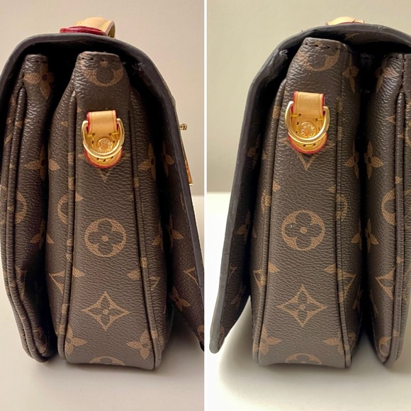 New Monogram Satchel with Gold-Tone S-Lock Hardware - Picture 3 of 10